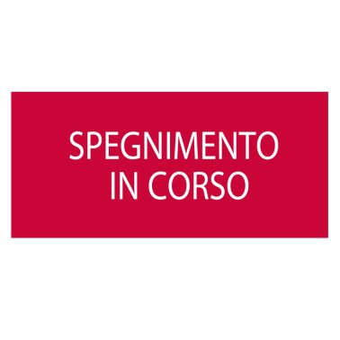 Dicitura serie 50xx spegnim. in corso