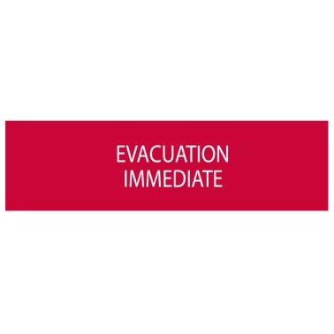 Dicitura serie 50xx evacua. immediate