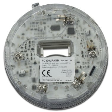 Base ottico acustica indirizzabile