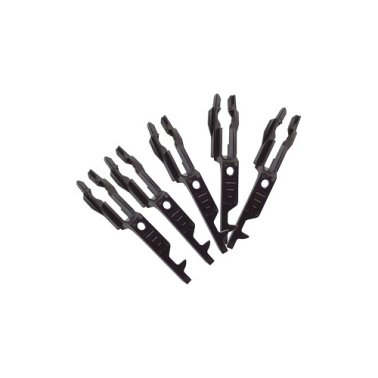 10 chiavette plastica per test pulsante