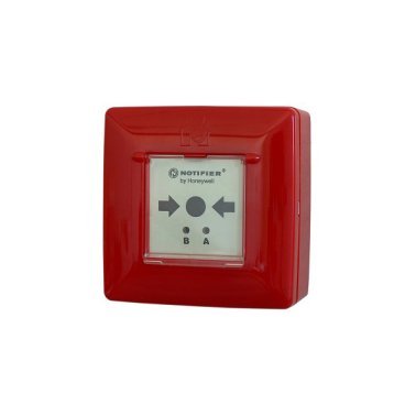 Pulsante anal. a rottura vetro indir. 2led rossi