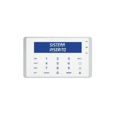 Tastiera a sfioramento lcd