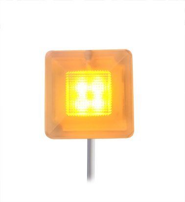 Segnalatore power led 12/24v a luce fissa/lampeggi