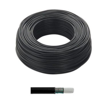 Cavo lan  utp cat 6 armato arm/lszh blu -500mt -fc