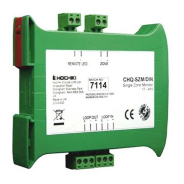 Modulo indirizz.  su loop 1 zona rivelatori conven