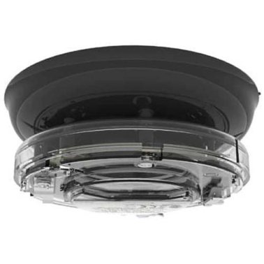 Sirena su loop - nera con led rossi