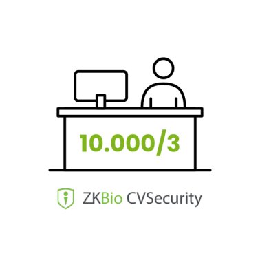 Modulo visitatori 3 desk, 10.000 vis/mese