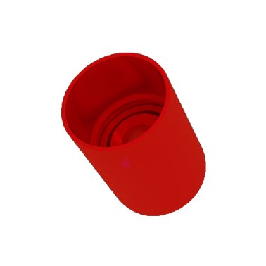 Tappo per tubo capillare 25mm rosso(multipli di 5)