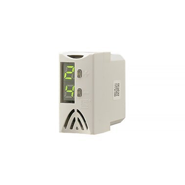 Sensore di temperatura a microprocessore bianco