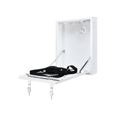 Contenitore vert.le per xvr/nvr max 260x250x55 bia