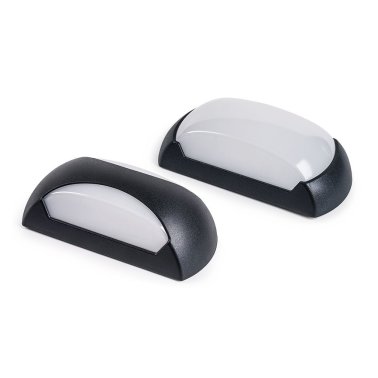 Plafoniera led12w 230v ip65 bianco 4000k