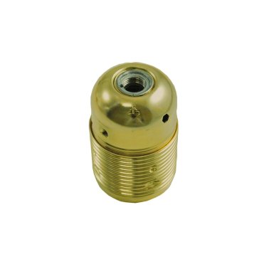 Portalampade e27 metallo filettato
