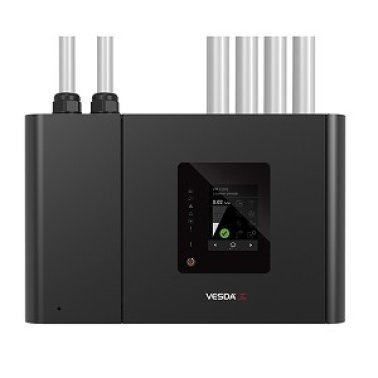 Rivelatore vesda-e 4 tubi monozona classe a,b,c -