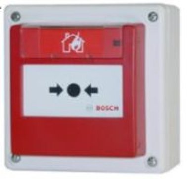 Pulsante d'allarme manuale lsn/lsni a singola azio