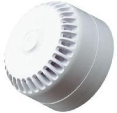 Sirena di tipo convenzionale, di colore bianco, mo