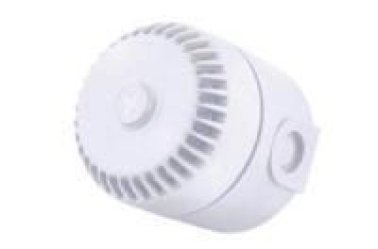 Sirena di tipo convenzionale, di colore bianco, mo