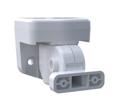 Snodo da parete e da soffitto con rotazione alto/b