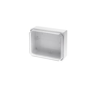 Scatola da esterno coperchio trasparente ip65 240