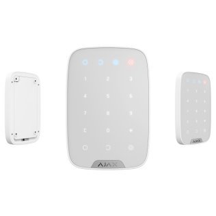 Keypad tastiera touch senza fili bianca