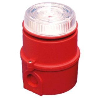 Combinazione di luce flash a led e segnalatore acu