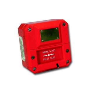 Pulsante antidef. plastico a rottura