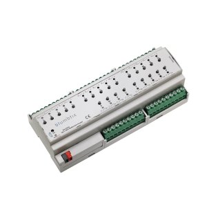 Attuatore multifunzione knx m-din 12/24 out (16a)