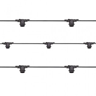 Catenaria ptl e27 ip65 nera - 11 m