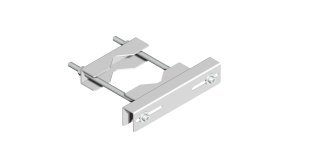 Coppia supporti 230 mm - interassi di fissaggio 86