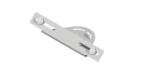 Supporto universale 400 mm orientabile per 1 proie