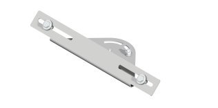 Supporto universale 500 mm orientabile per 1 proie