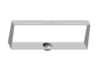 Supporto a regolazione orbitale 440 mm - interasse