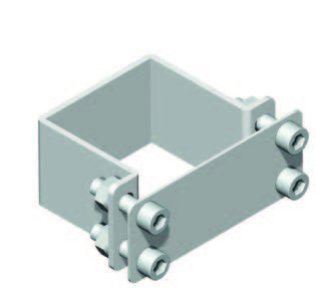 Collare di fissaggio fisso per sm1000fz su colonna