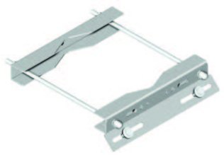 Supporto con staffa 500 mm inclinata a 45° revers