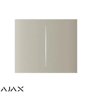 Centerbutton (2-gang) vertical [55] asp ivory