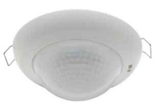 Rilevatore knx di movimento lum-incasso < h10mt