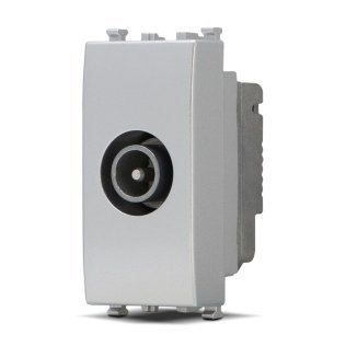 Presa tv derivata t2 626a alluminio