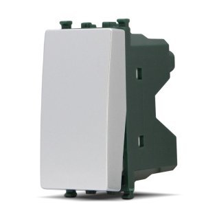 Pulsante unipolare (10a-250v) t2 605a alluminio