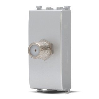 Presa satellitare t2 625a 1p alluminio