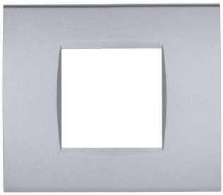 Placca tecnopol. art 8002-08 2p grigio scuro