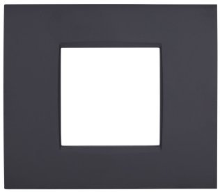 Placca tecnopol. t1 8002-02 2p nero