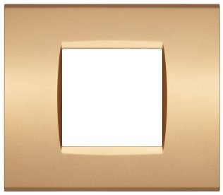 Placca tecnopol. art 8002-12 2p sabbia