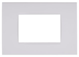 Placca tecnopol. art 8003-01 3p bianco