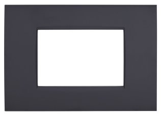 Placca tecnopol. art 8003-02 3p nero
