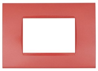Placca tecnopol. art 8003-15 3p corallo