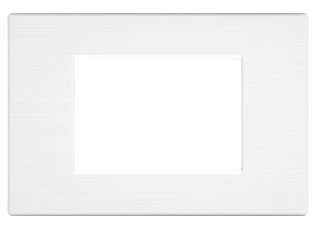 Placca tecnopol. spazz. 8003sl-1 art 3p bianco
