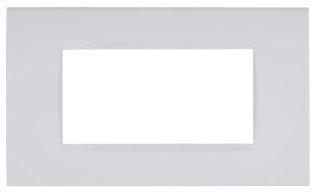 Placca tecnopol. art 8004-01 4p bianco