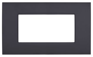 Placca tecnopol. art 8004-02 4p nero