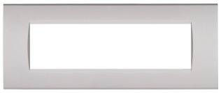 Placca tecnopol. art 8007-04 7p grigio chiaro