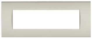 Placca tecnopol. art 8007-11 7p champagne