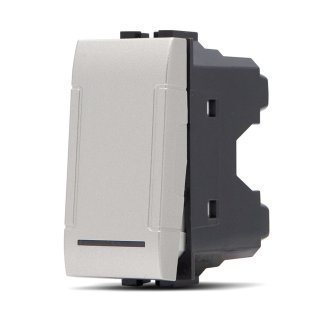 Deviatore unipolare (16a-250v) art 803a alluminio